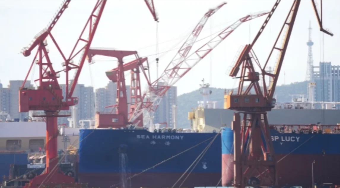 中东局势冲击全球船市，中国造船订单激增、全球份额达82%